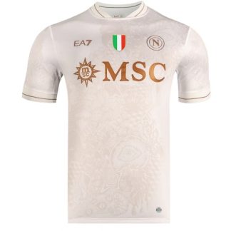 Köpa  SSC Napoli Bortatröja 2025-26 för herr Kortärmad  på nätet