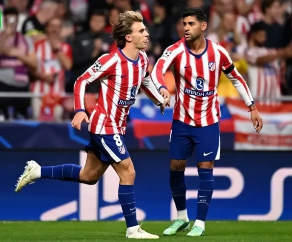 Champions League-kvällen på Metropolitano Stadium tillhörde Simeone.